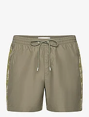 Calvin Klein - MEDIUM DRAWSTRING - swim shorts - battle green - 0