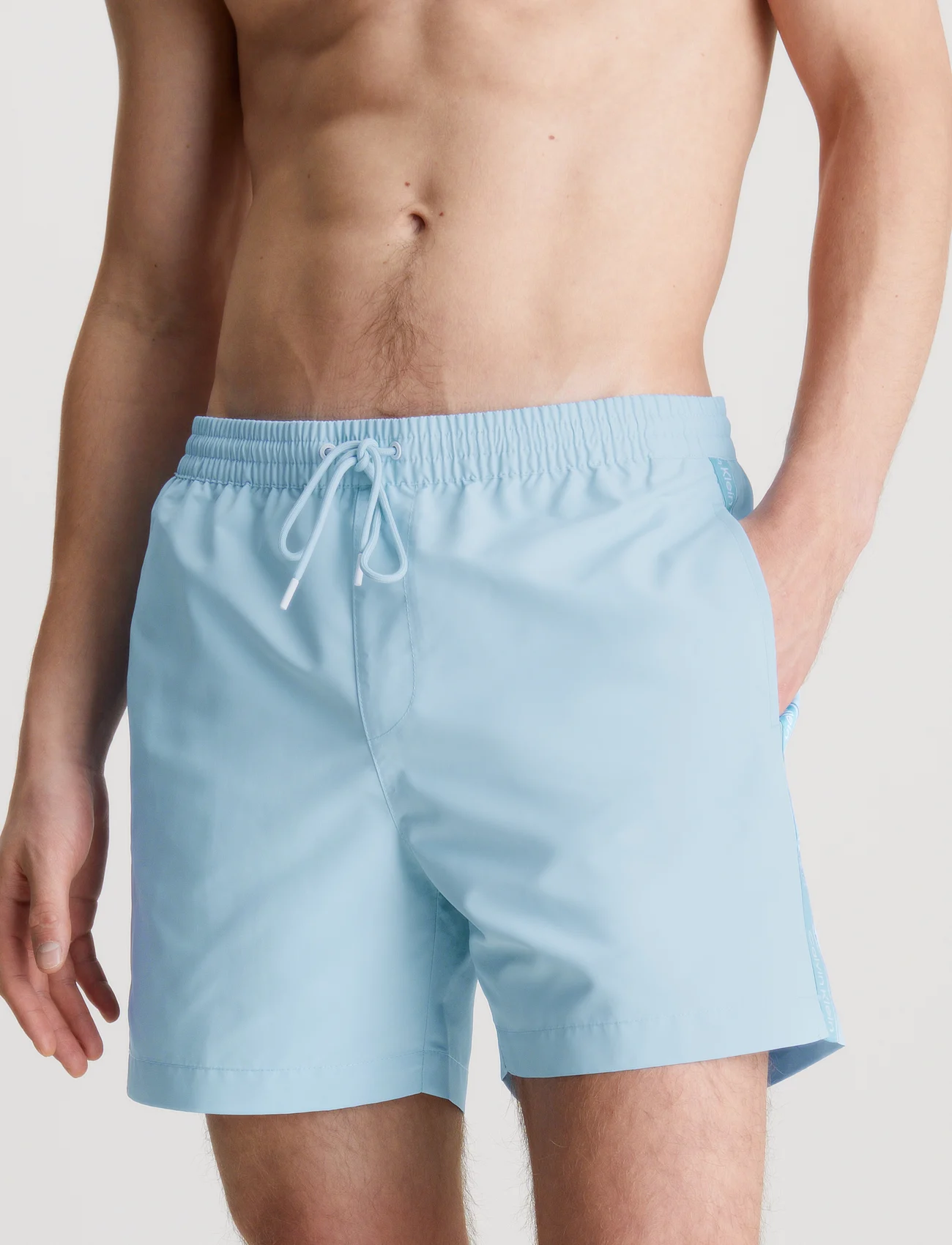 Calvin Klein - MEDIUM DRAWSTRING - shorts - pleasant blue - 1