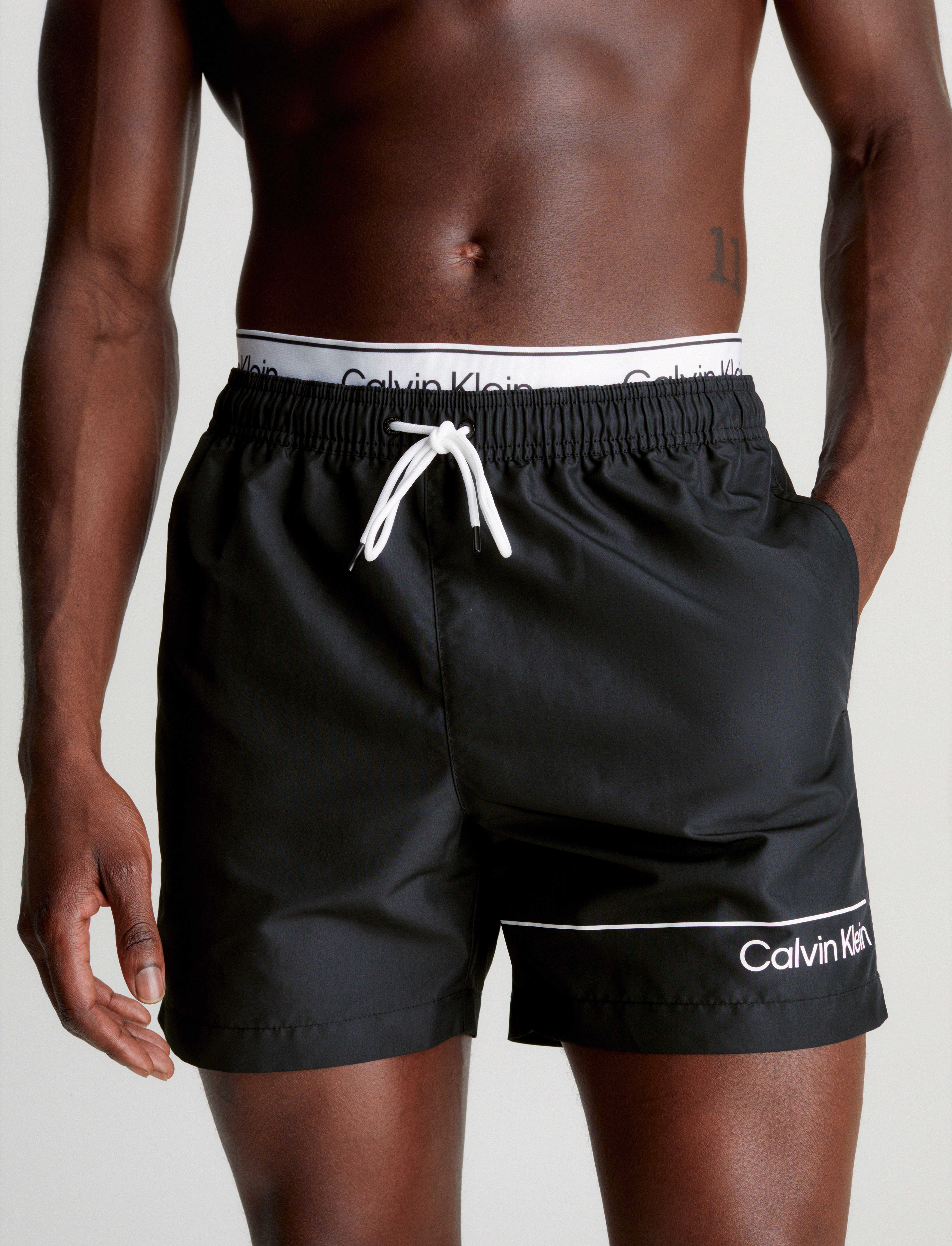 Calvin Klein - MEDIUM DOUBLE WB - pvh black - 4