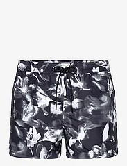 Calvin Klein - SHORT DRAWSTRING-PRINT - swim shorts - ck monogram flower aop - 0