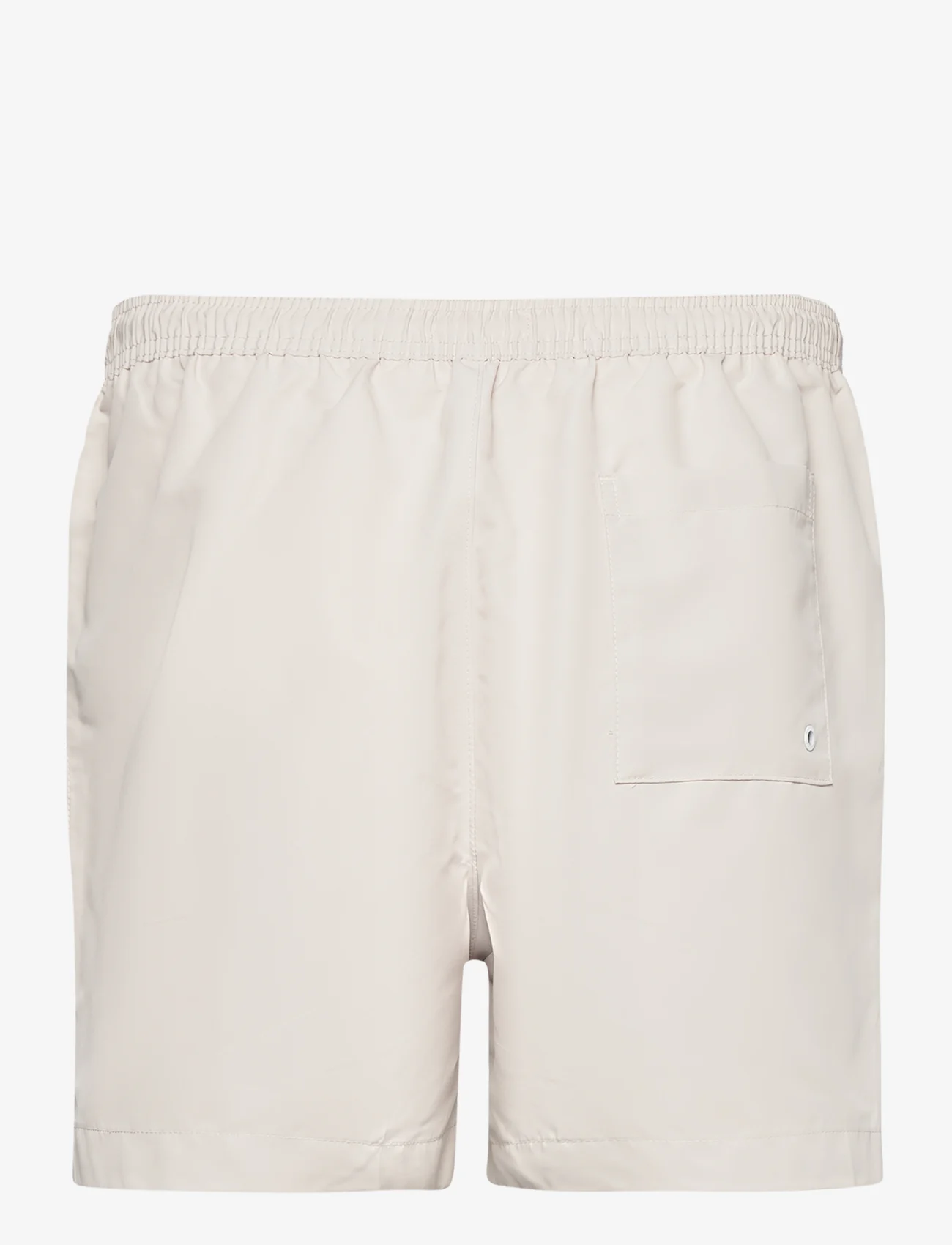 Calvin Klein - MEDIUM DRAWSTRING-GRAPHIC - swim shorts - stony beige - 1