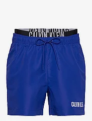 Calvin Klein - MEDIUM DOUBLE WB - swim shorts - midnight lagoon - 0