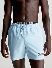 Calvin Klein - MEDIUM DOUBLE WB - swim shorts - powder aqua - 1