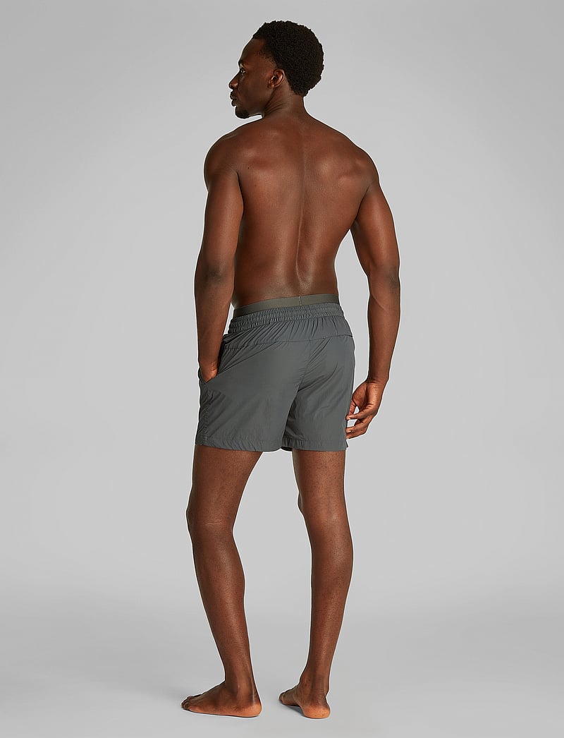 Calvin Klein - MEDIUM DOUBLE WB - badehose - dark shadow - 2