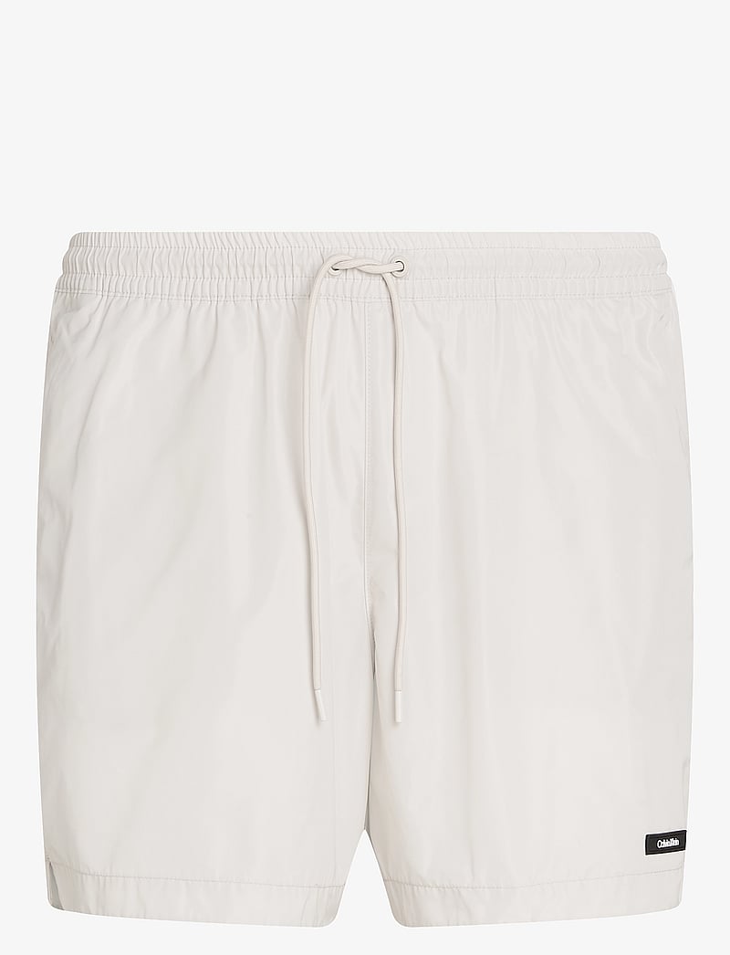 Calvin Klein - MEDIUM DRAWSTRING - swim shorts - chalk - 1