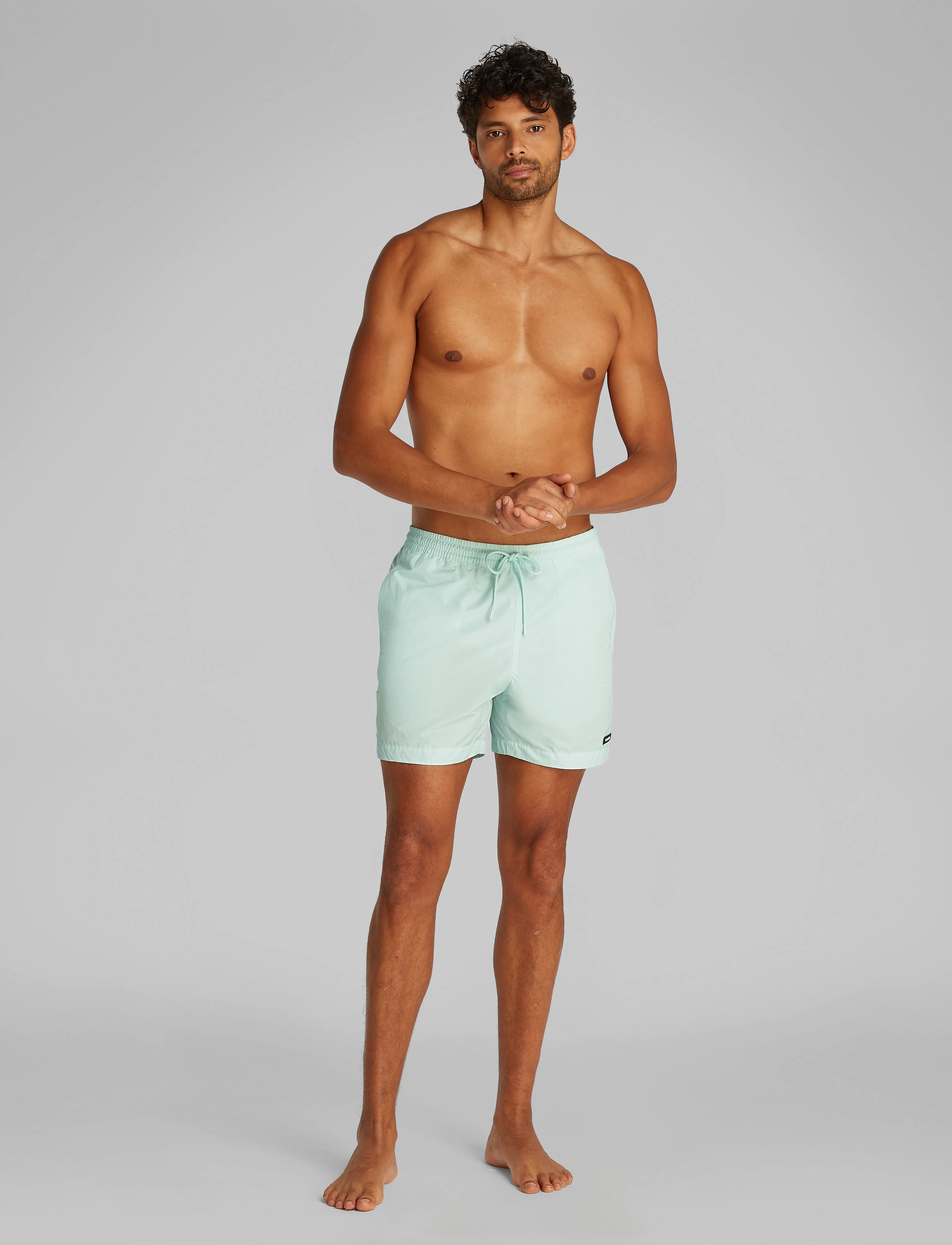 Calvin Klein - MEDIUM DRAWSTRING - swim shorts - moonlight jade - 3