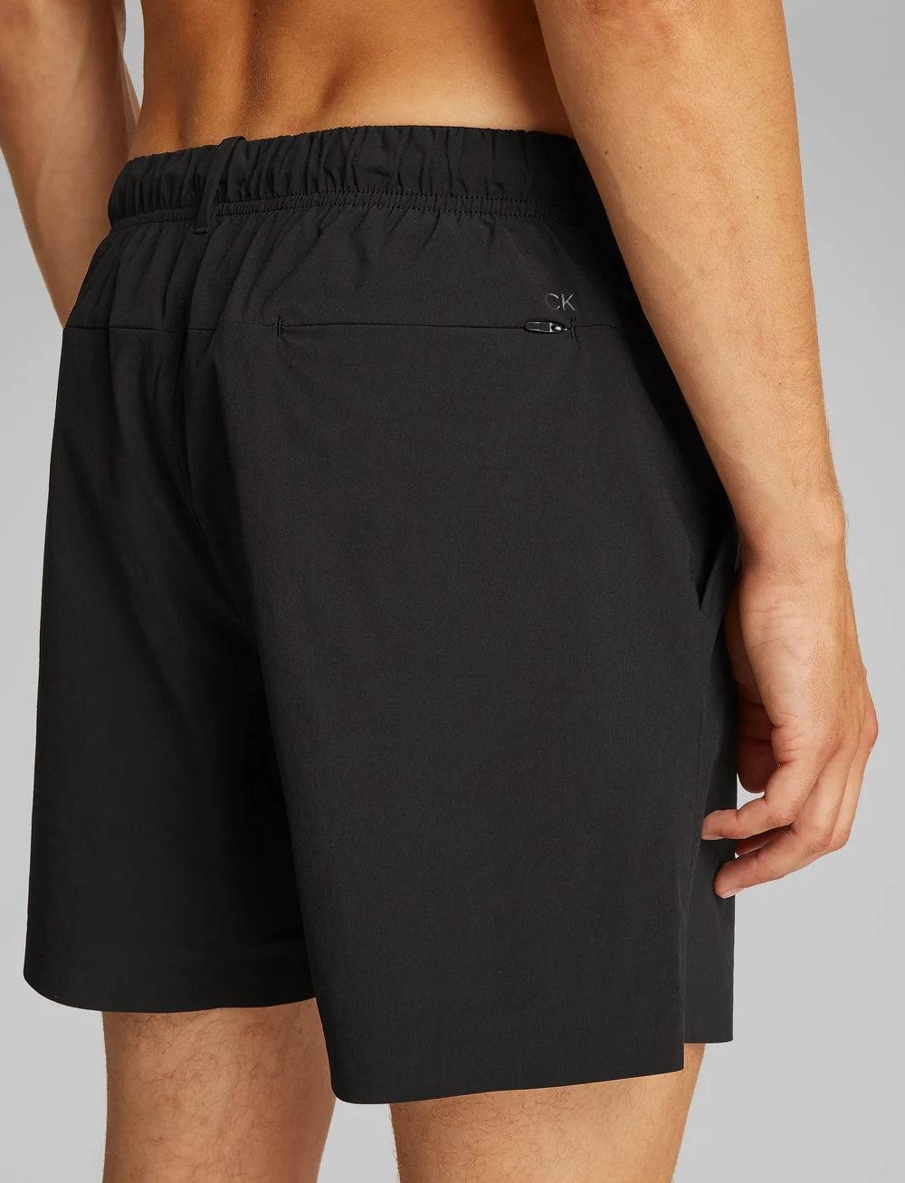 Calvin Klein - MEDIUM DRAWSTRING - badehose - pvh black - 3