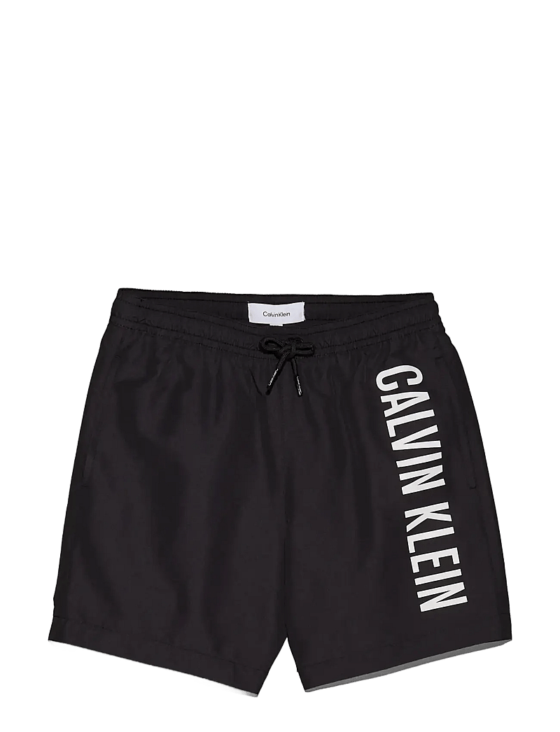 Calvin Klein - MEDIUM DRAWSTRING - badebukser - pvh black - 0