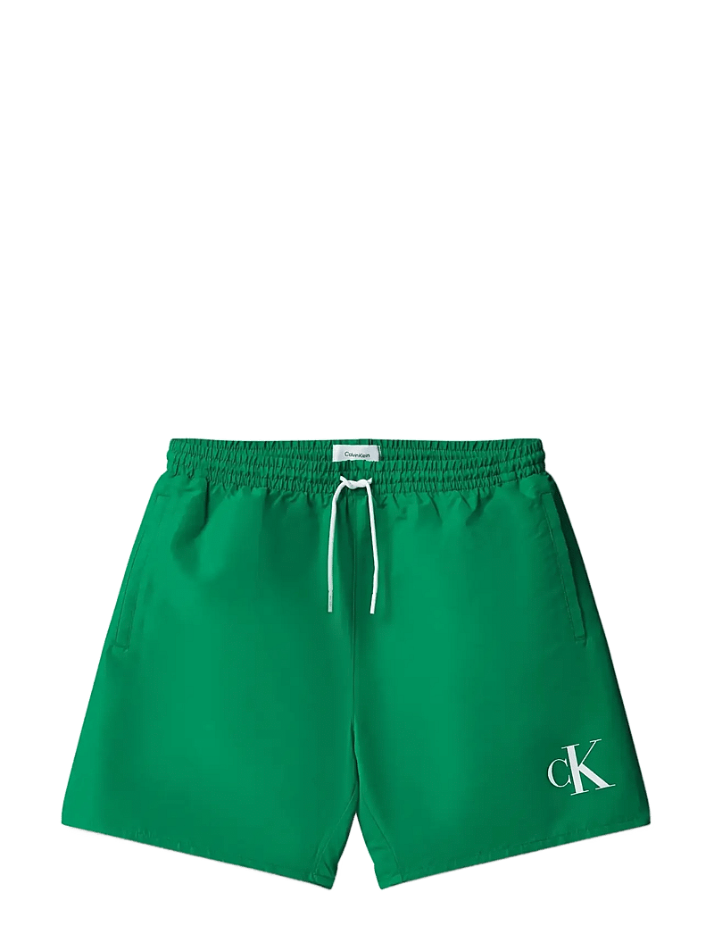 Calvin Klein - MEDIUM DRAWSTRING - ujumispüksid - lush meadow - 0
