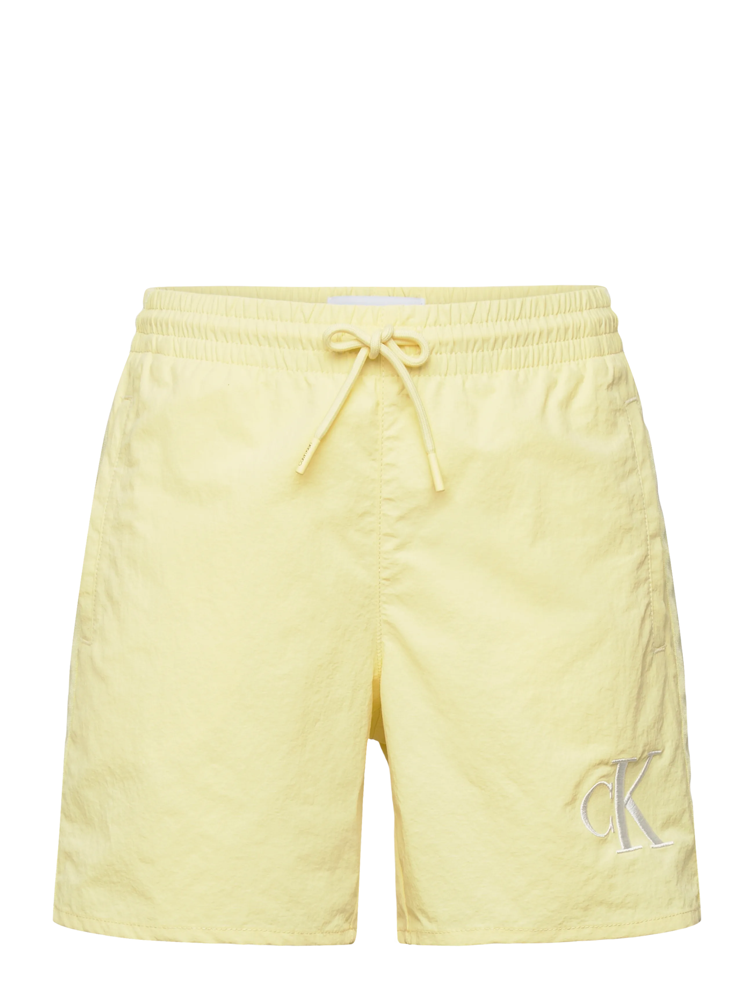 Calvin Klein MEDIUM DRAWSTRING FASHION - Badekleidung - FRENCH VANILLA / yellow
