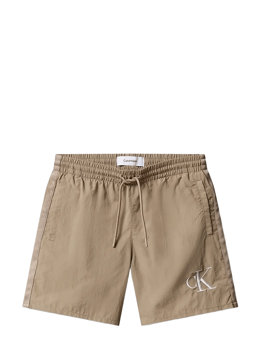 Calvin Klein - MEDIUM DRAWSTRING FASHION - badehosen - fungi - 0