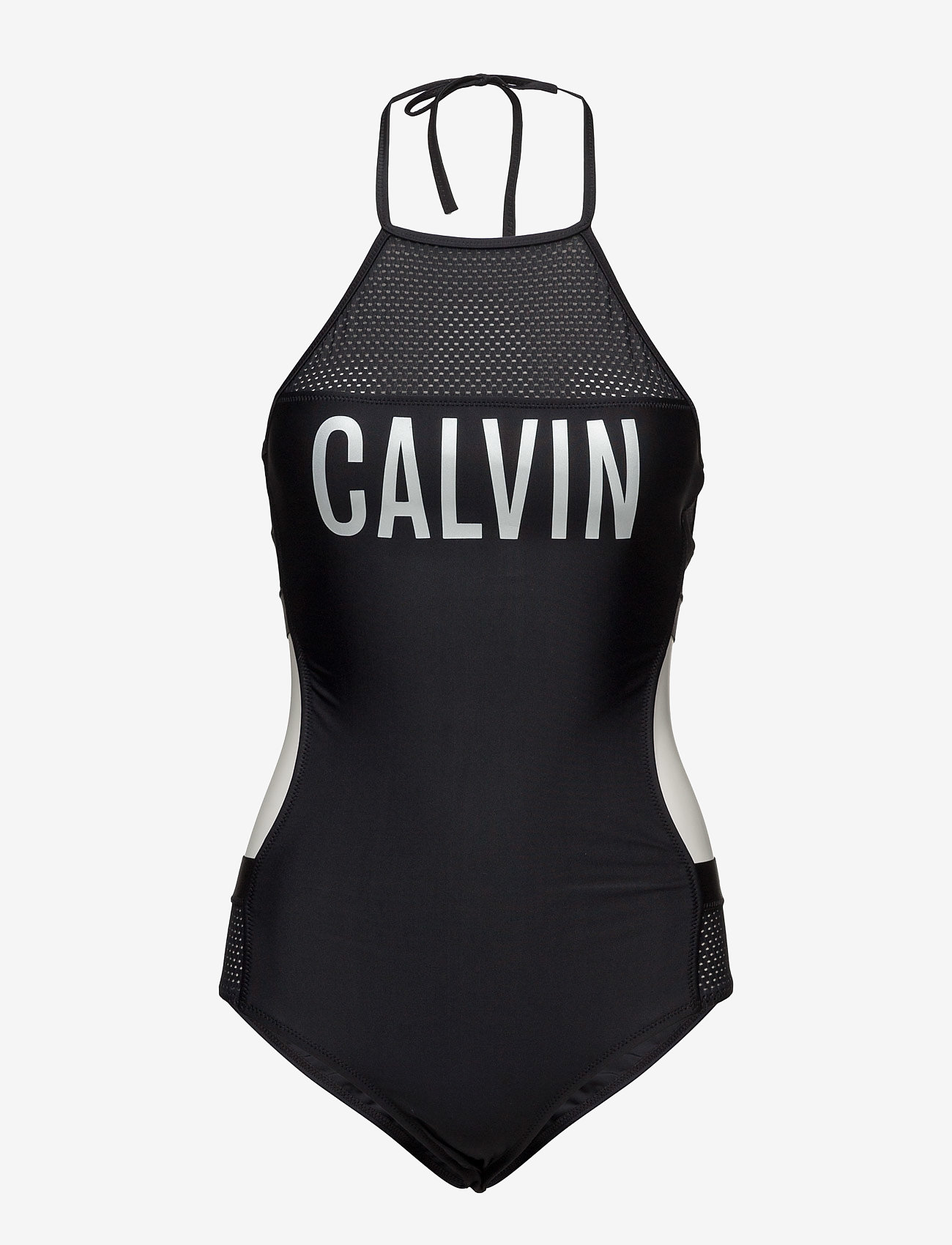 Calvin Klein - MESH CUT OUT ONE PIE - black - 0