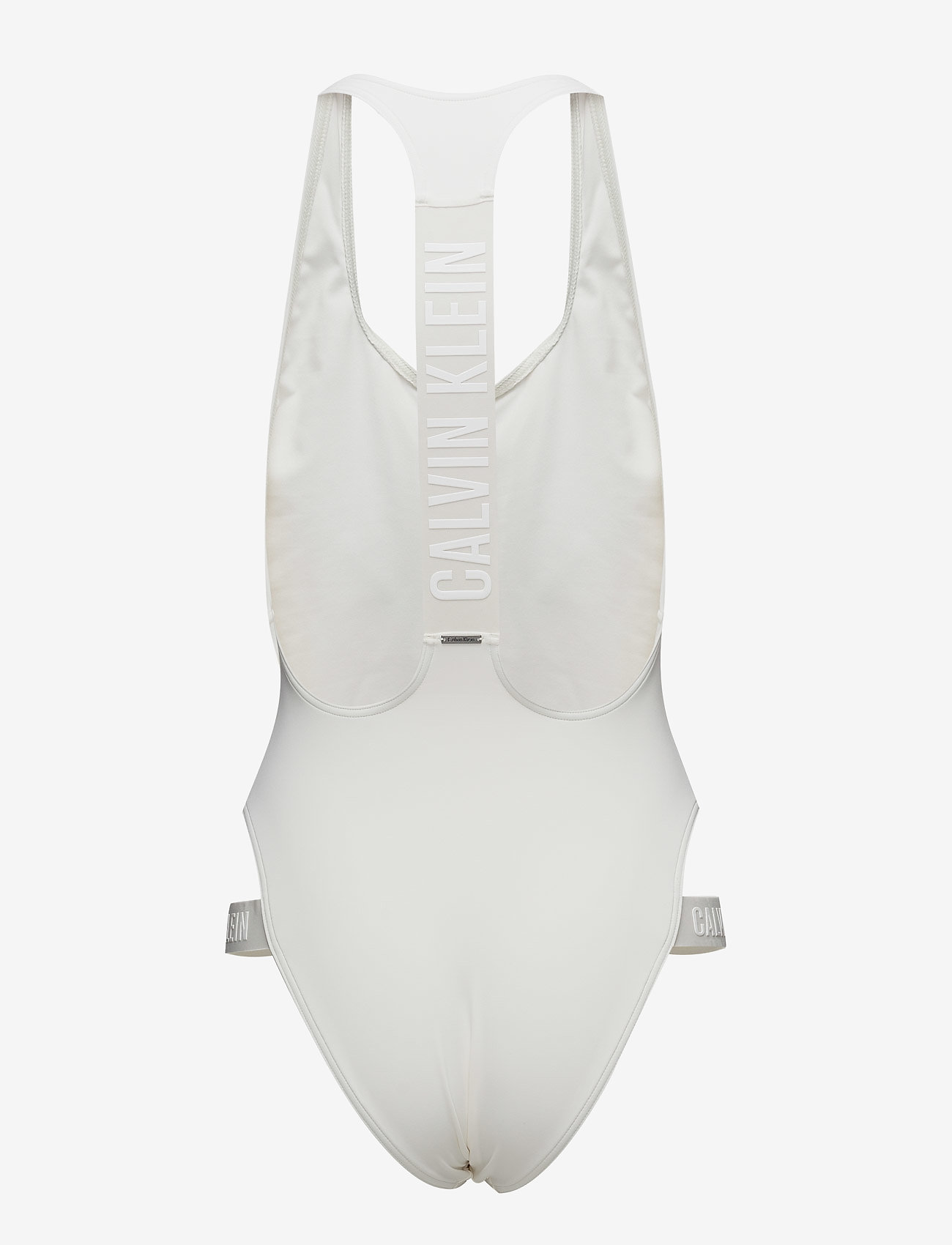 Calvin Klein - RACERBACK ONE PIECE - snow white - 1