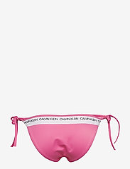 Calvin Klein - STRING SIDE TIE BIKI - bikini's met bandjes opzij - phlox pink - 1