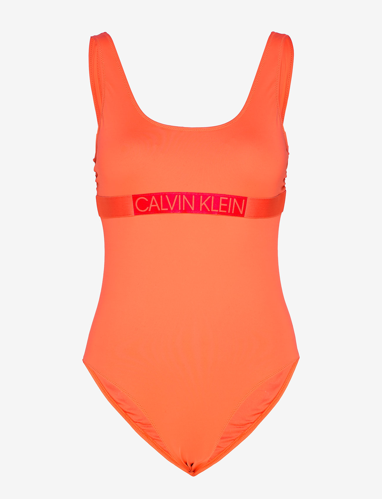 Calvin Klein - SCOOP BACK ONE PIECE - nectarine - 0