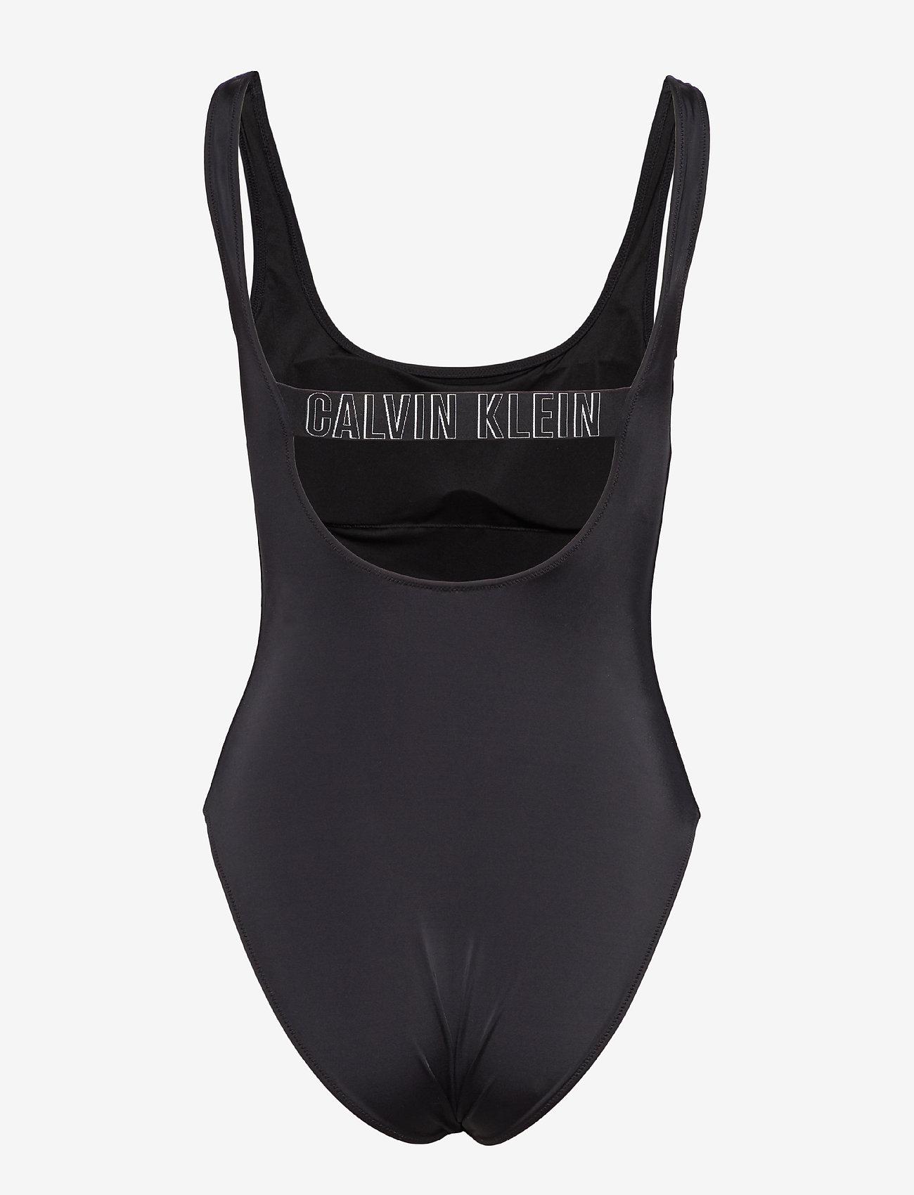 Calvin Klein - SQUARE SCOOP ONE PIECE - pvh black - 1
