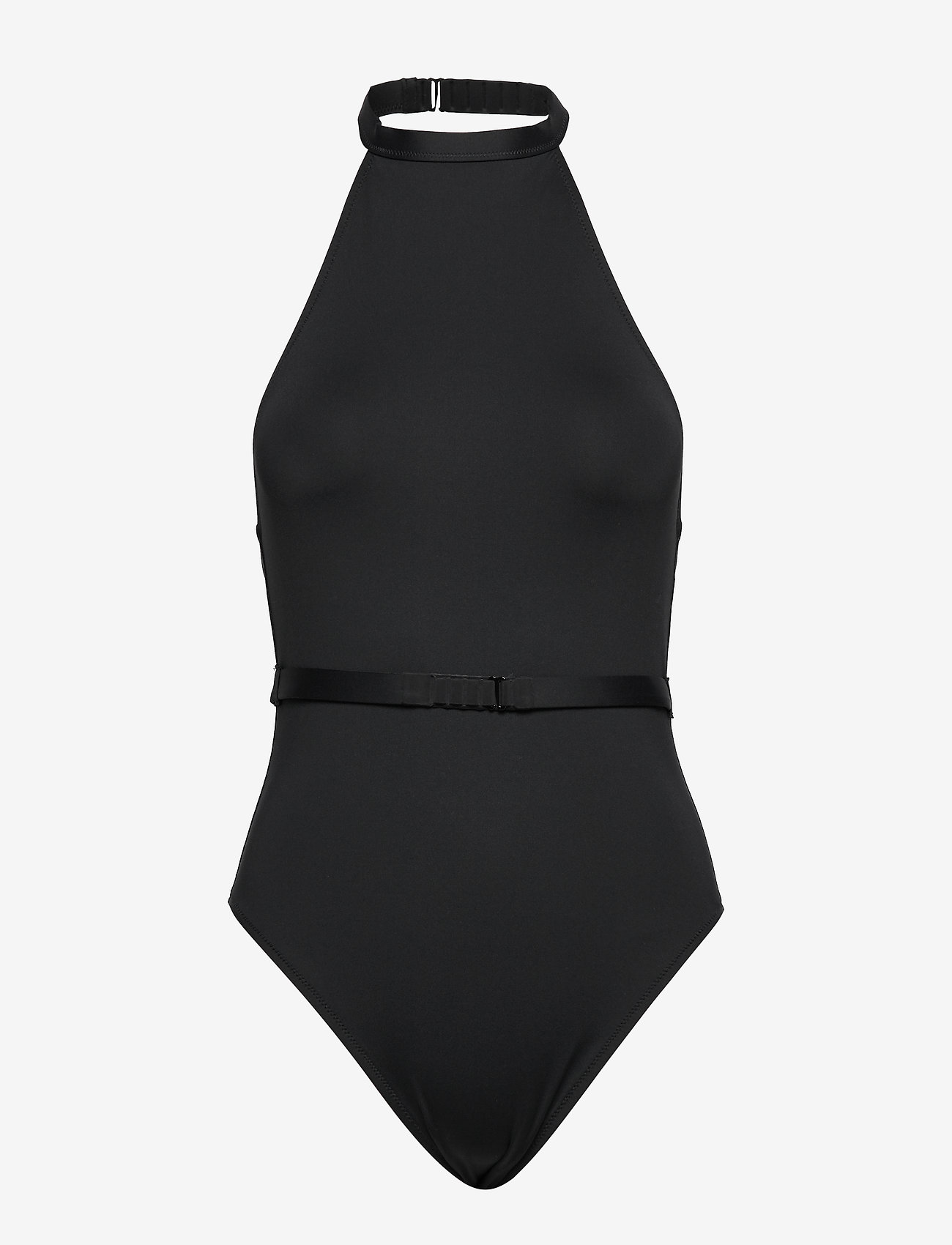 Calvin Klein - HIGH NECK ONE PIECE - pvh black - 0