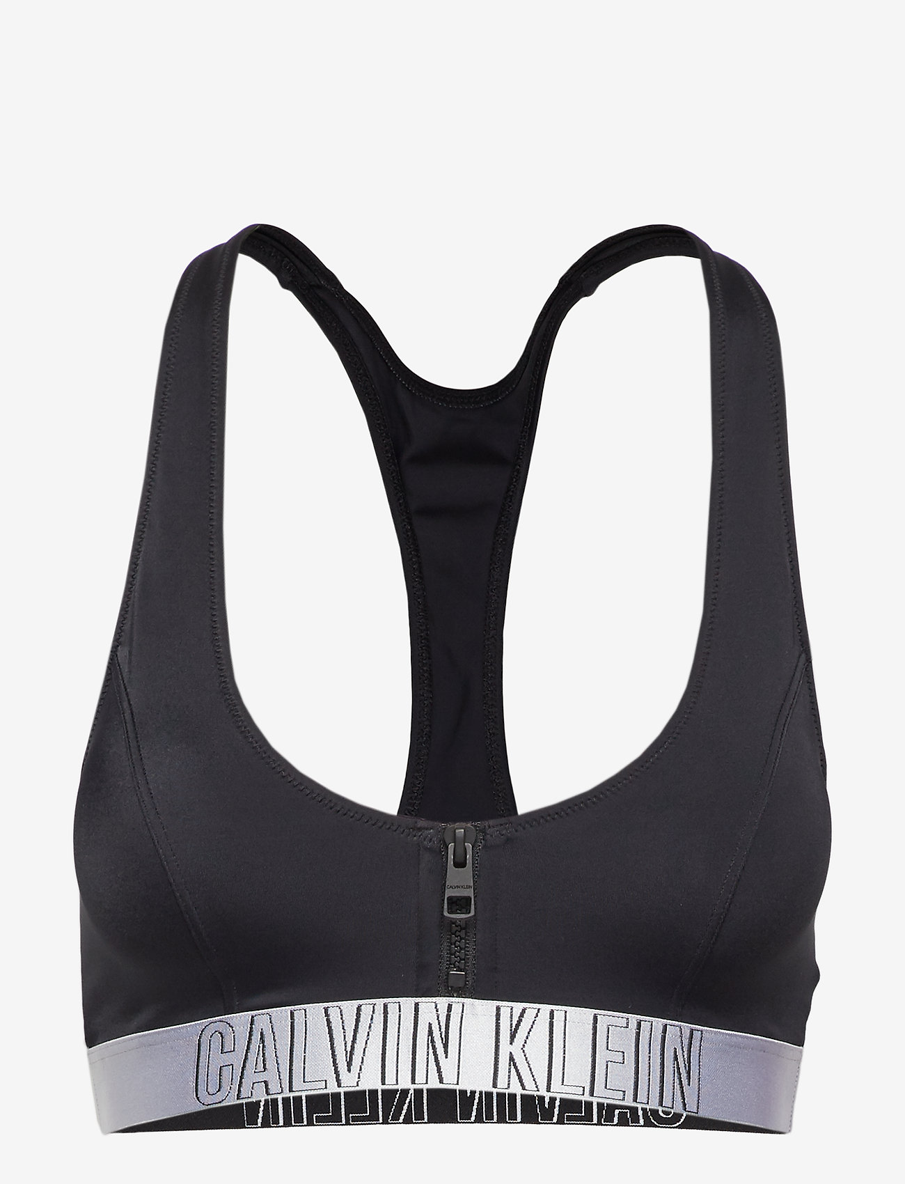 Calvin Klein - ZIP BRALETTE-RP - pvh black - 0