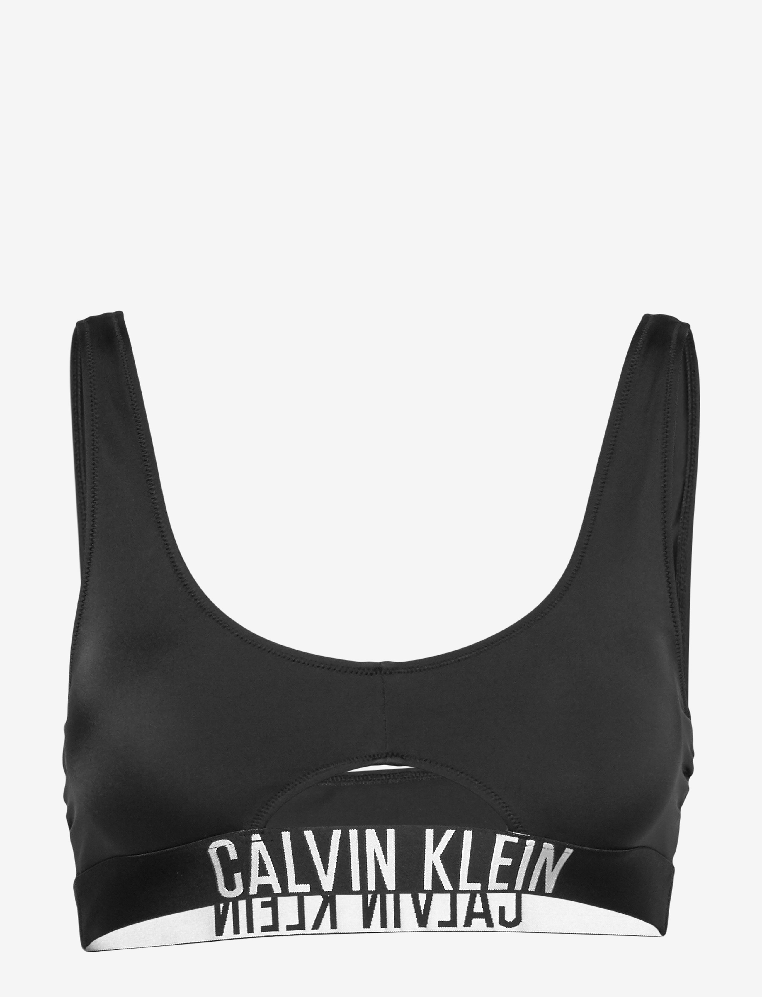 Calvin Klein - CUT OUT BRALETTE - pvh black - 0