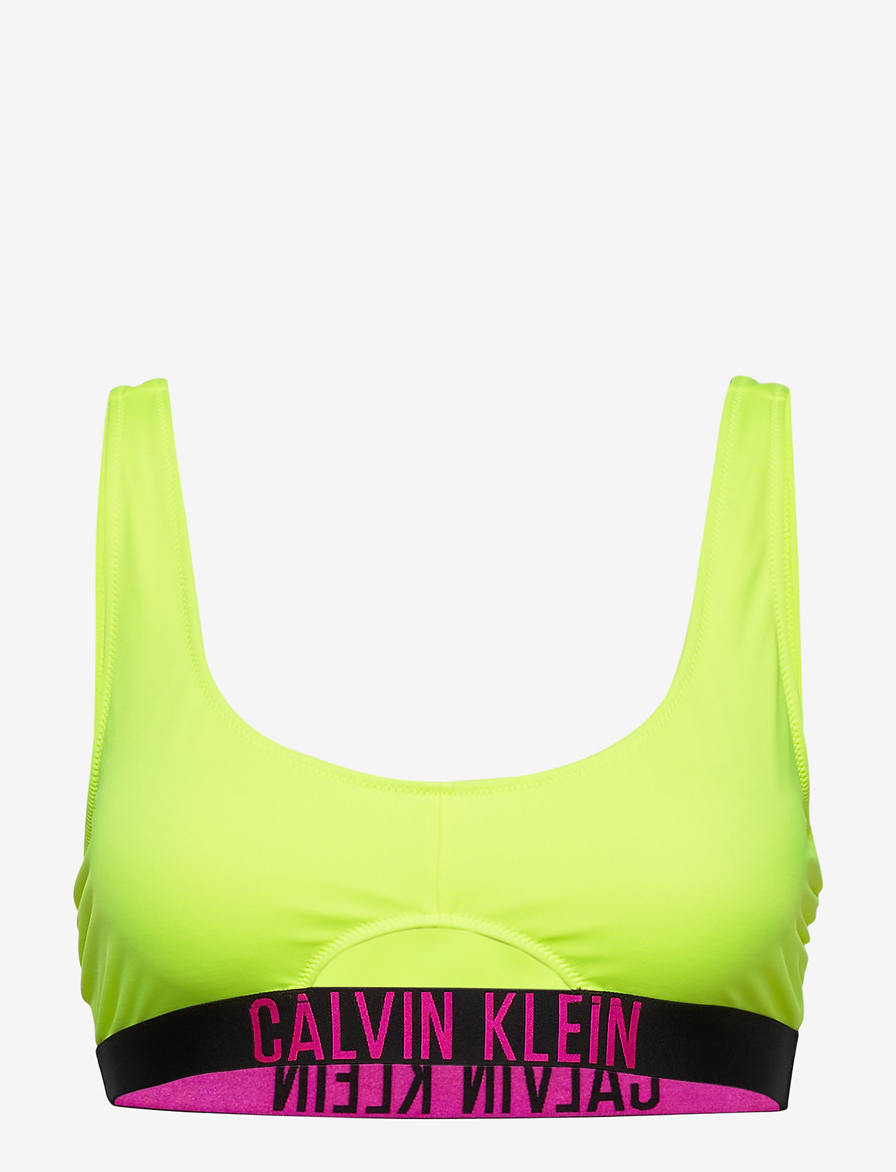 Calvin Klein - CUT OUT BRALETTE-N - safety yellow 13-0630 - 0