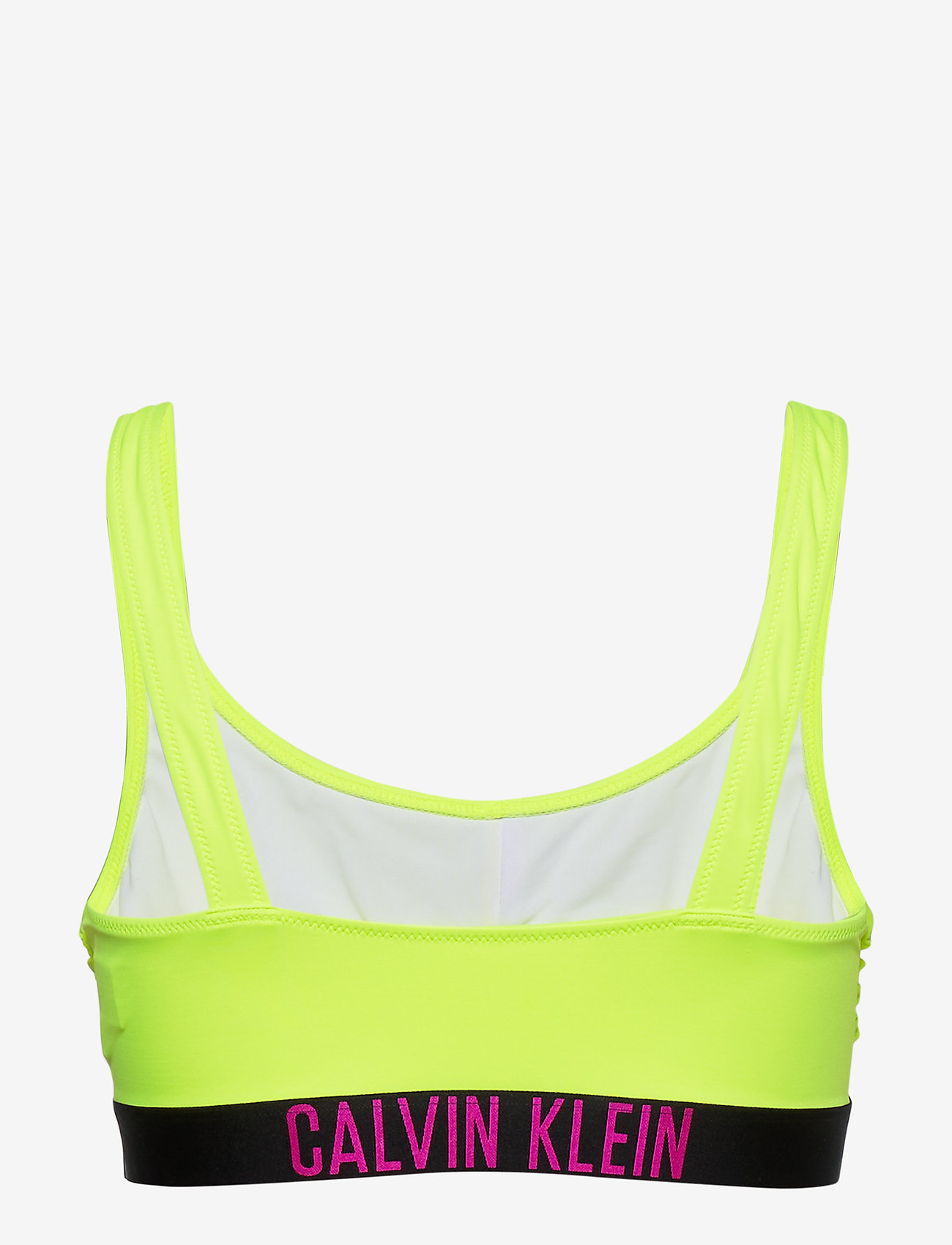 Calvin Klein - CUT OUT BRALETTE-N - safety yellow 13-0630 - 1