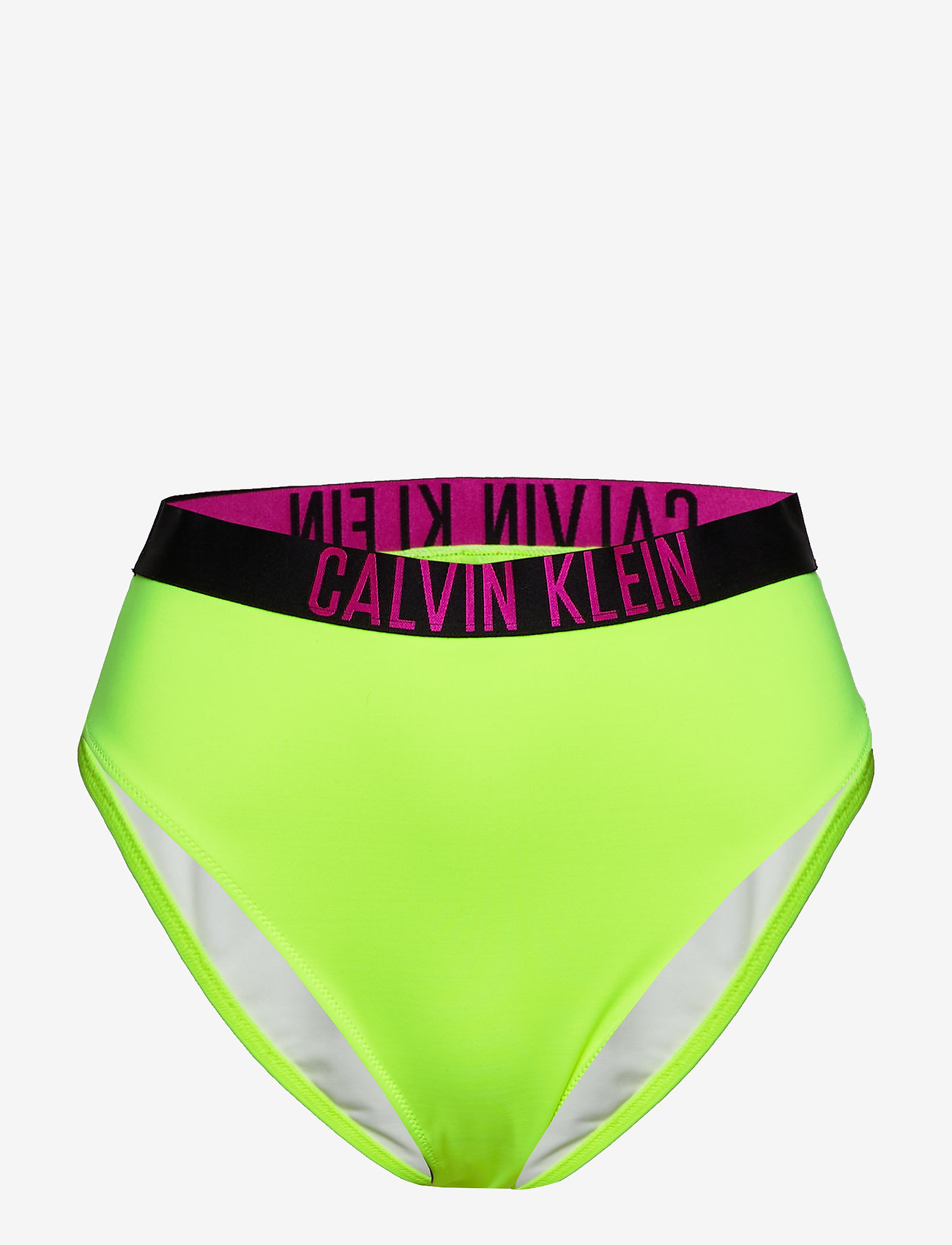 Calvin Klein - HIGH WAIST CHEEKY BI - safety yellow - 0