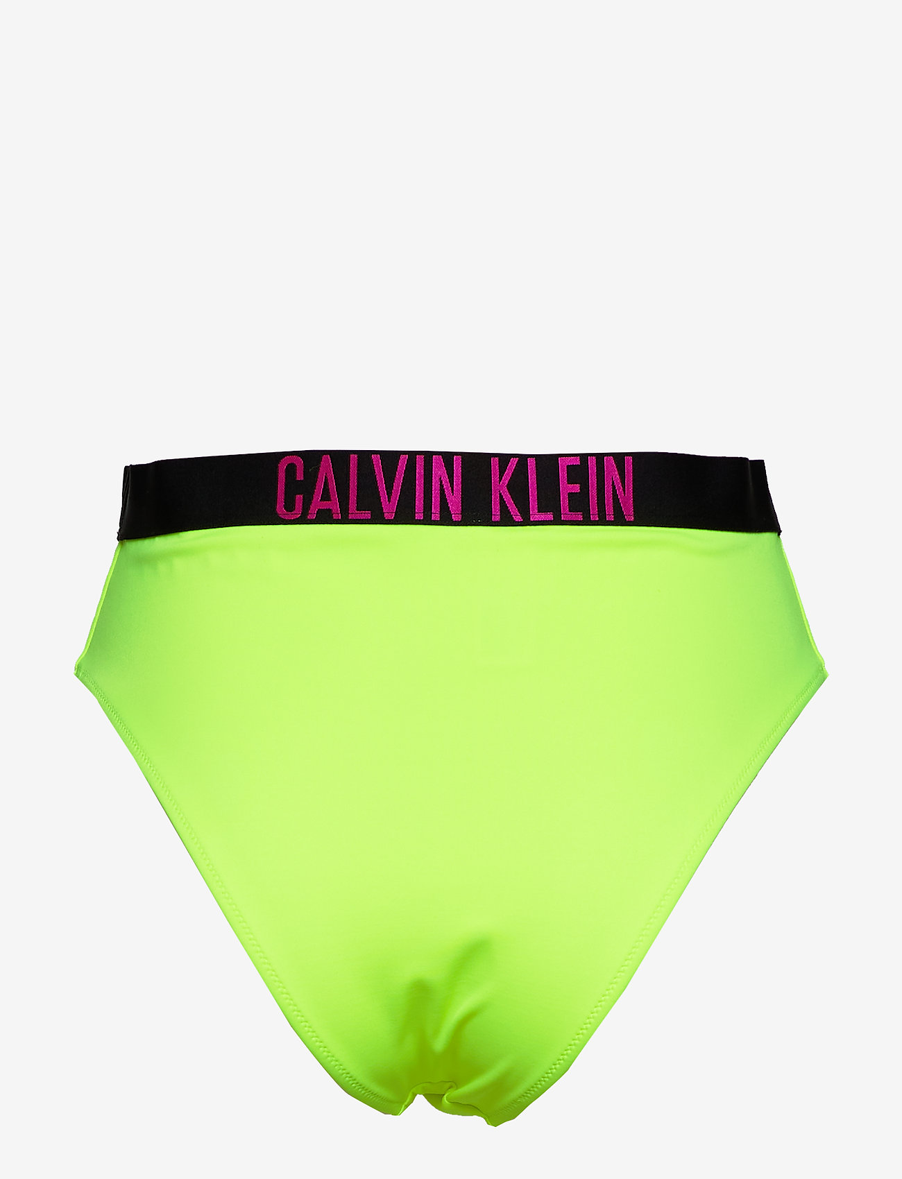 Calvin Klein - HIGH WAIST CHEEKY BI - safety yellow - 1