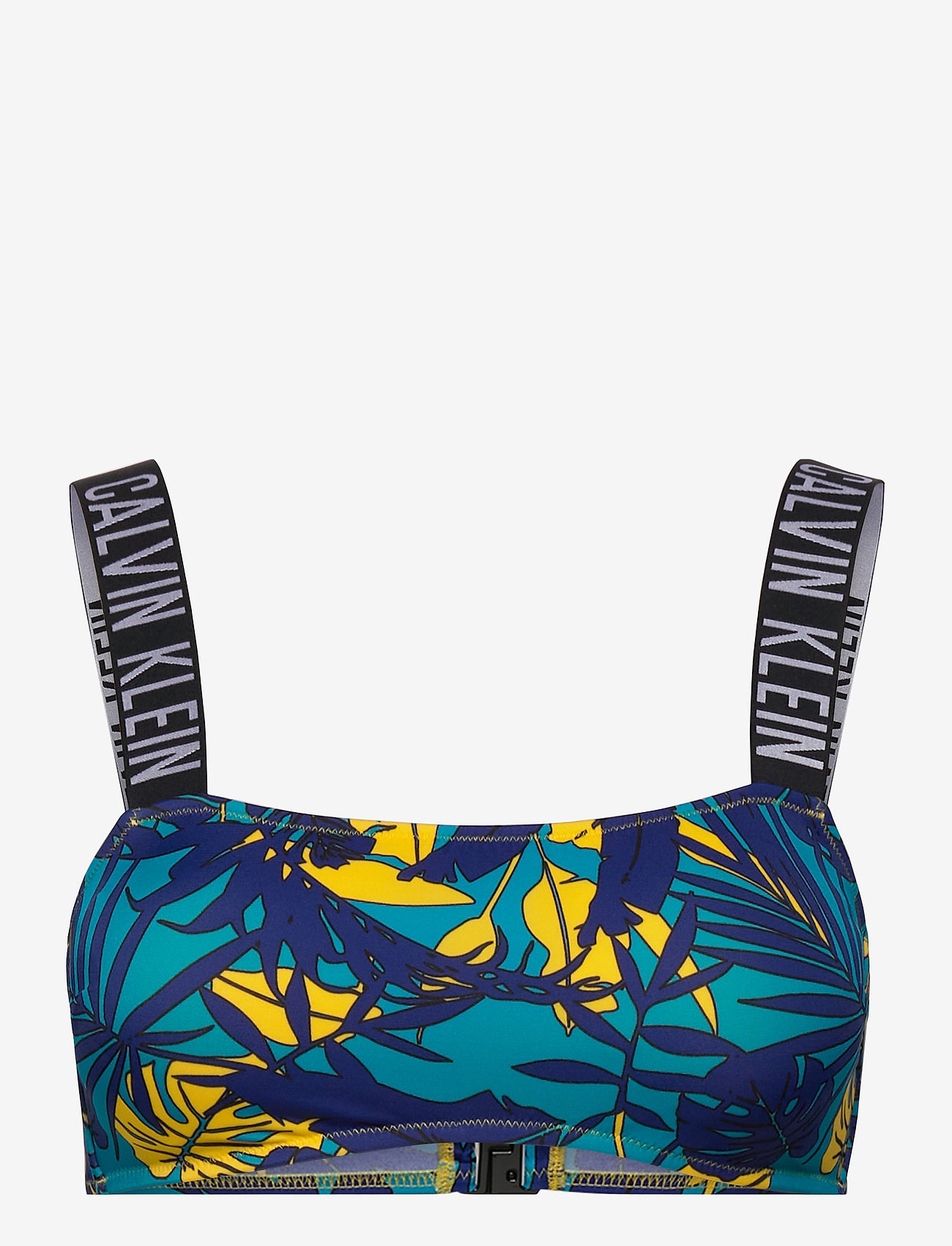 Calvin Klein - BANDEAU-RP-PRINT - tropical print blue - 0