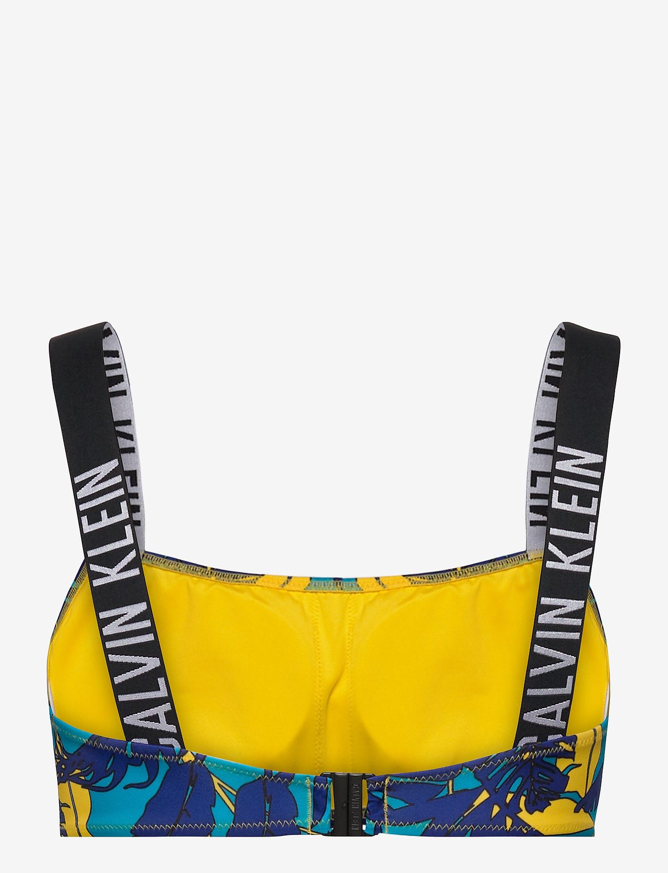 Calvin Klein - BANDEAU-RP-PRINT - tropical print blue - 1