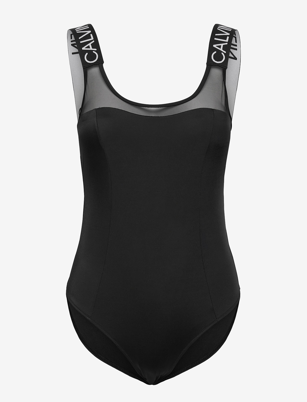 Calvin Klein - SCOOP BACK ONE PIECE-RP - pvh black - 0