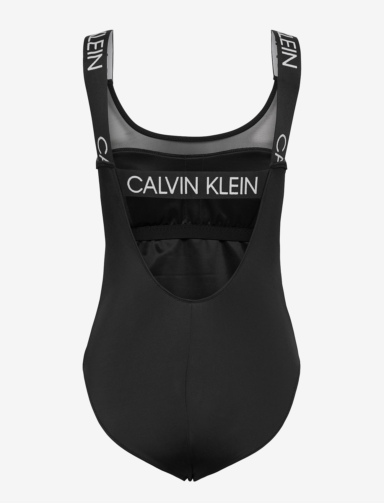 Calvin Klein - SCOOP BACK ONE PIECE-RP - pvh black - 1