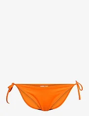 Calvin Klein - STRING SIDE TIE CHEEKY BIKINI - side tie bikinier - vivid orange - 0