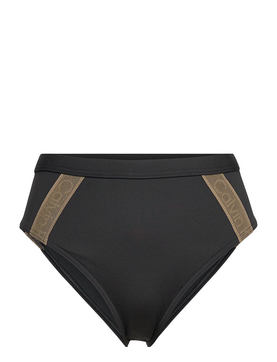 Calvin Klein - HIGH WAIST BIKINI - korkeavyötäröiset bikinialaosat - pvh black - 0
