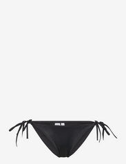 Calvin Klein - STRING SIDE TIE CHEEKY BIKINI - side tie bikinis - pvh black - 0