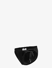Calvin Klein - STRING SIDE TIE - bikini ar sānu aukliņām - tonal logo black - 2