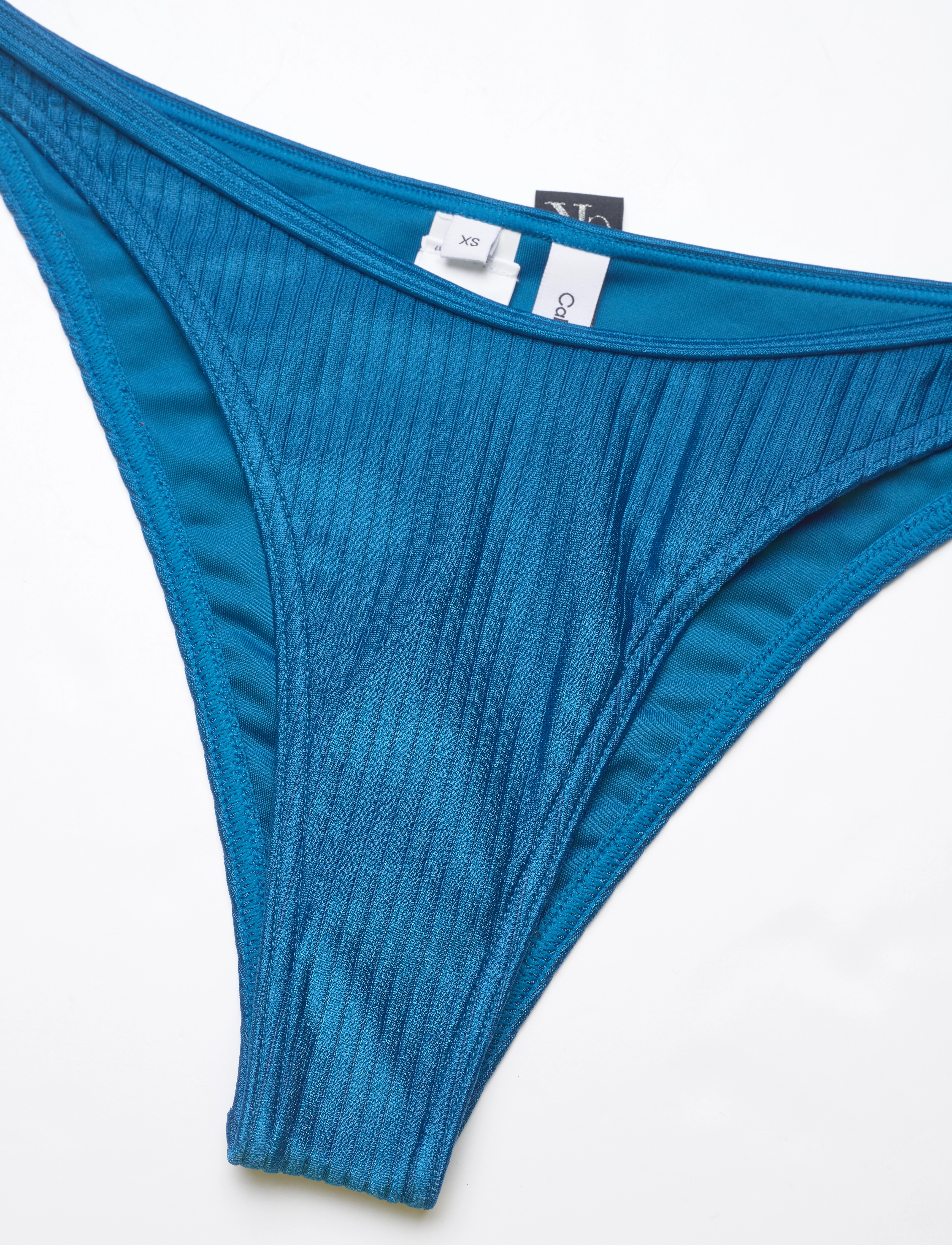 Calvin Klein - HIGH LEG CHEEKY BIKINI - bikinibriefs - regatta blue - 2