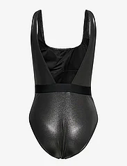 Calvin Klein - SCOOP BACK ONE PIECE-RP - swimsuits - pvh black - 1