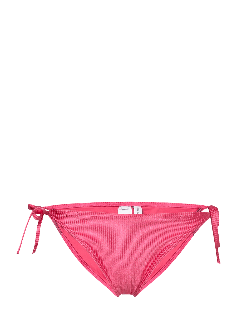 Calvin Klein - STRING SIDE TIE - Šonuose segami bikiniai - pink flash - 0