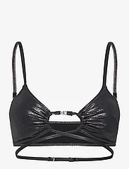Calvin Klein - BRALETTE-RP - triangelformad bikinis - pvh black - 0