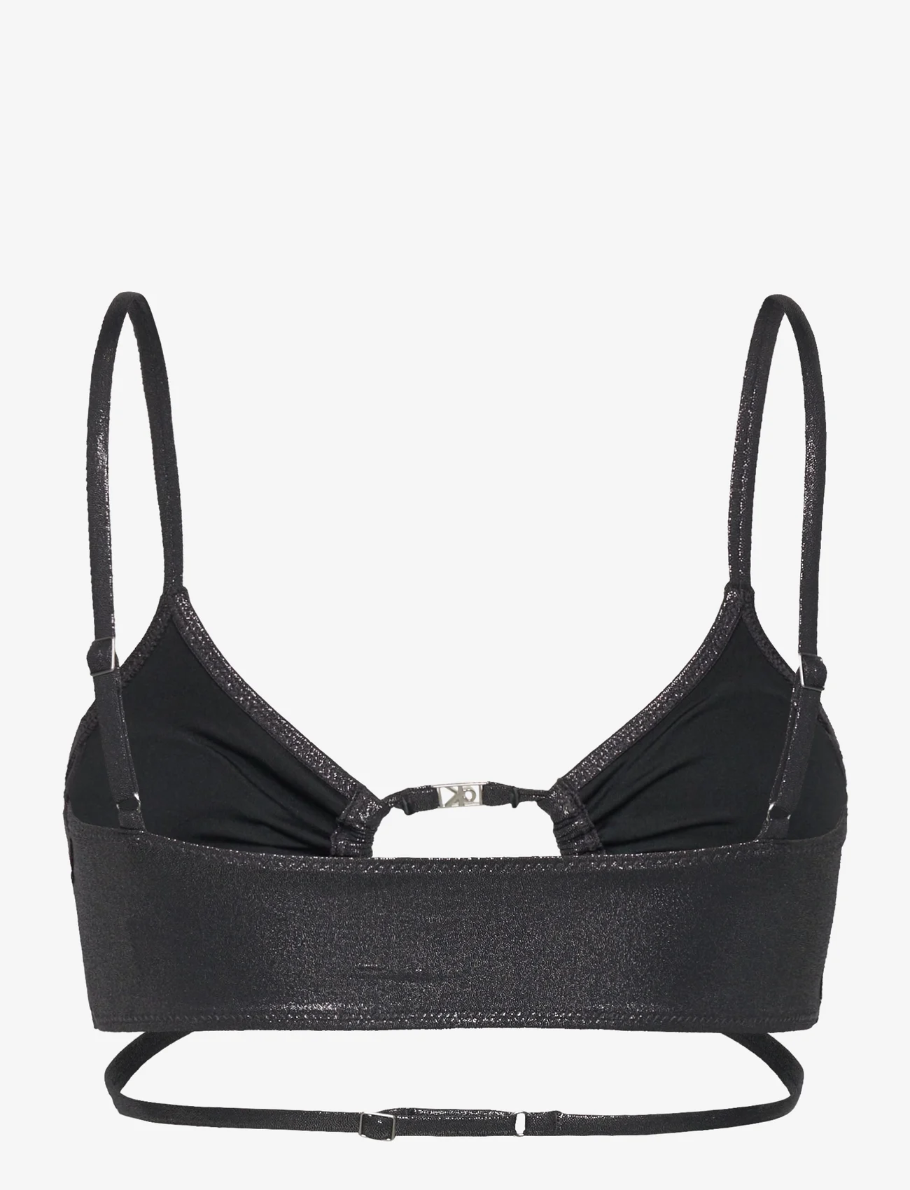 Calvin Klein - BRALETTE-RP - trīsstūra bikini augšiņa - pvh black - 1