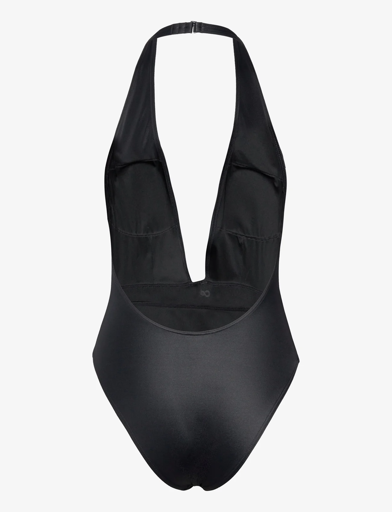 Calvin Klein - ONE PIECE PLUNGE-RP - swimsuits - pvh black - 1