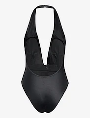 Calvin Klein - ONE PIECE PLUNGE-RP - swimsuits - pvh black - 1