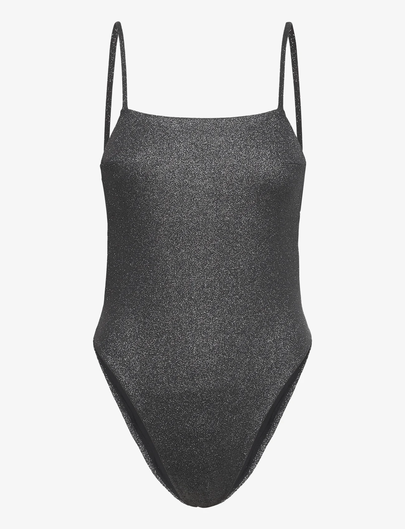 Calvin Klein - ONE PIECE SQUARE NECKLINE - swimsuits - pvh black - 0