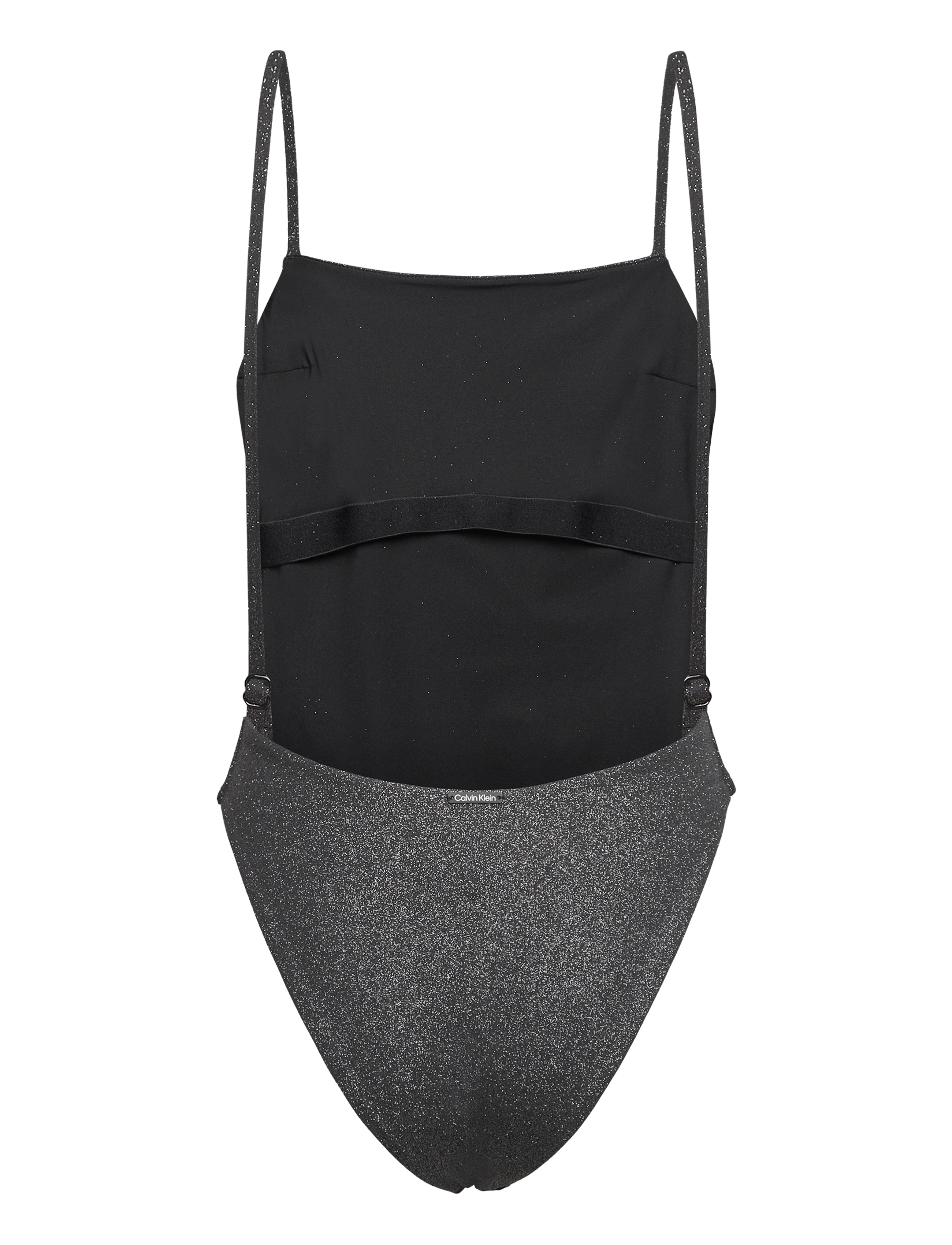 Calvin Klein - ONE PIECE SQUARE NECKLINE - badedragter - pvh black - 1