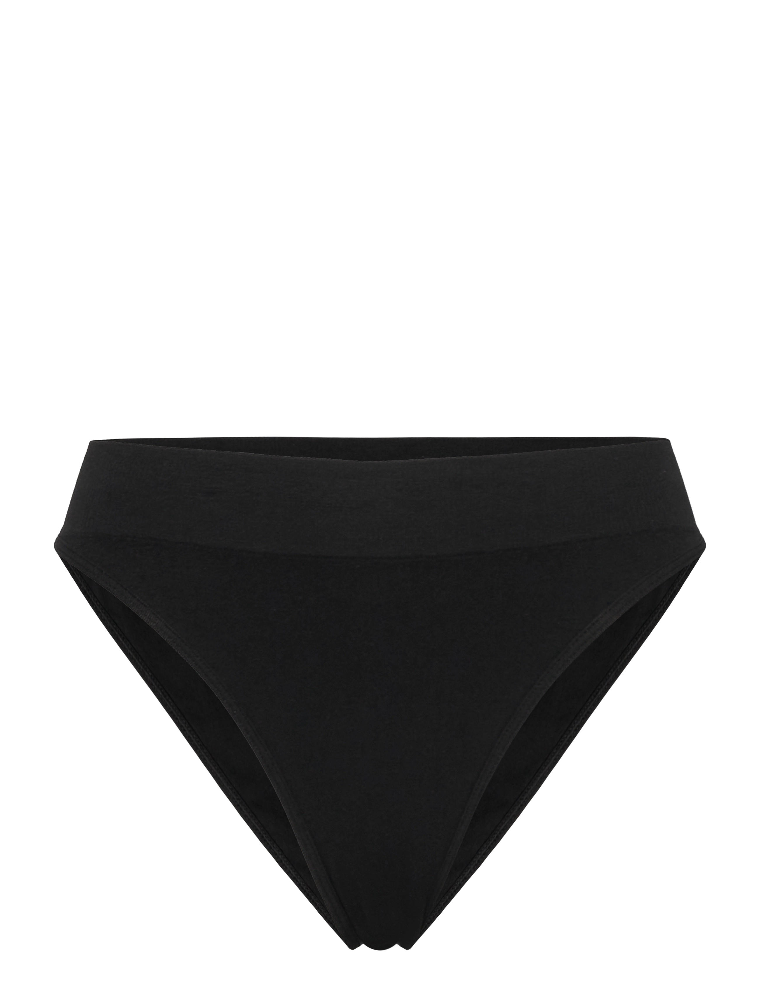 Calvin Klein HIGH WAIST BIKINI - Badetøj - PVH BLACK / black