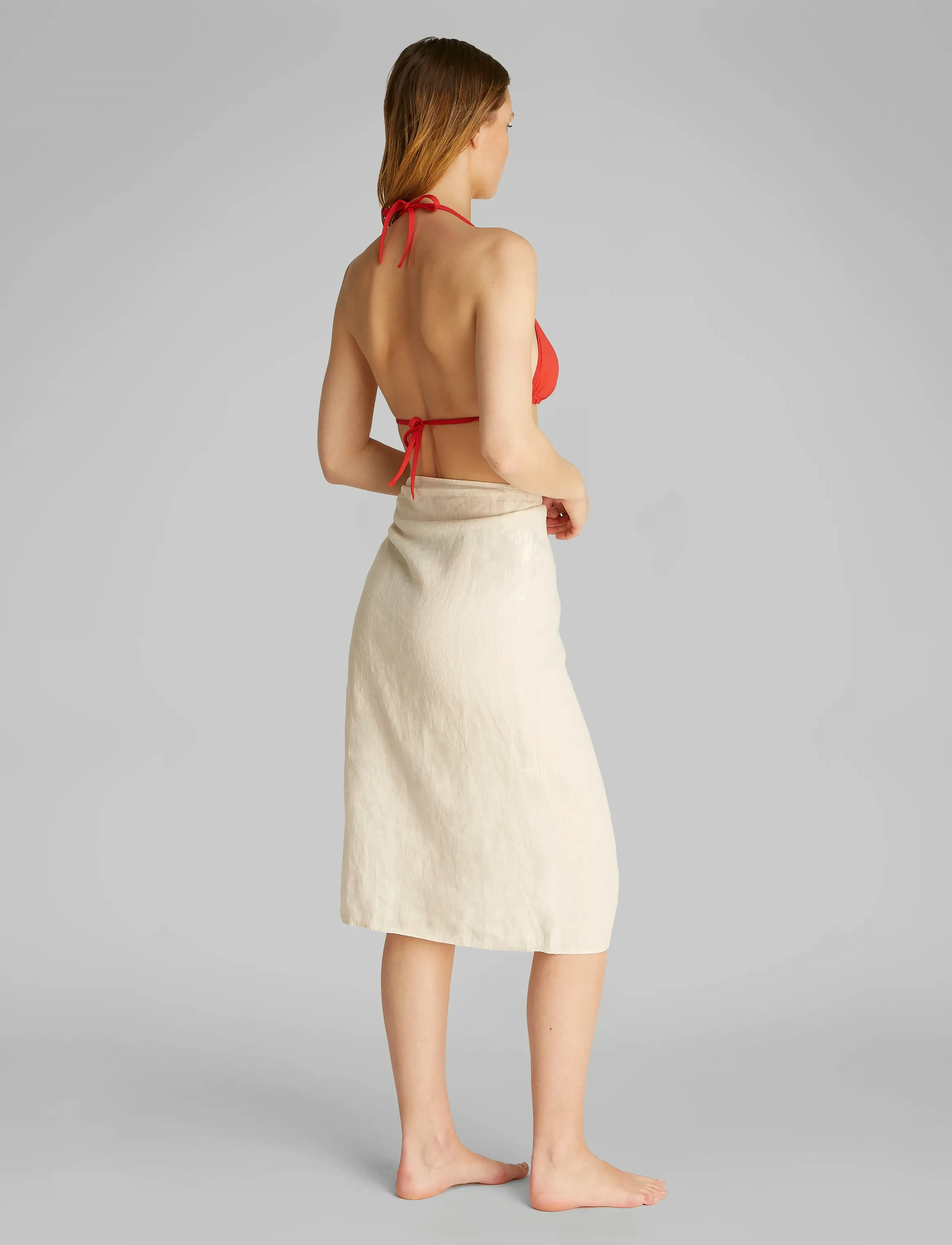 Calvin Klein - TRIANGLE-RP - trekant-bikinis - flaming chili - 2