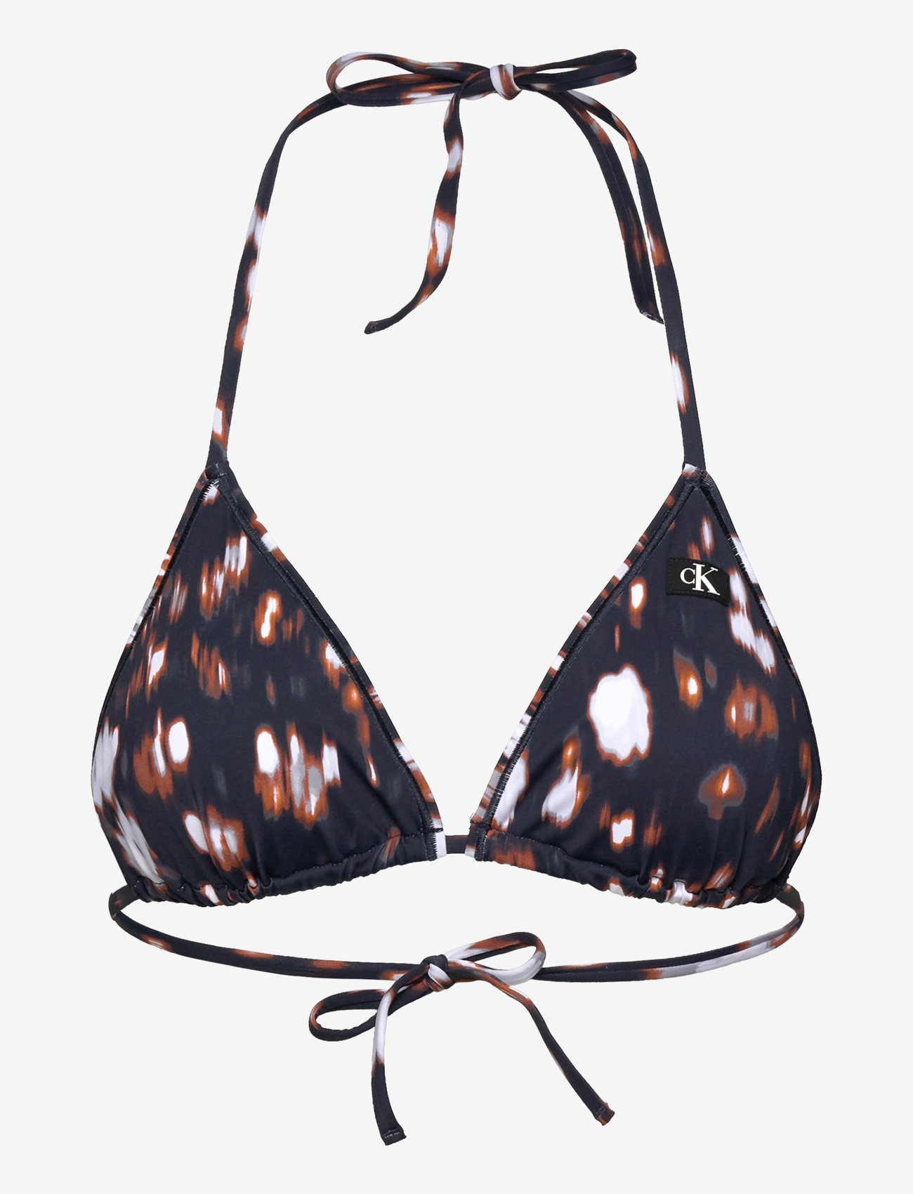 Calvin Klein - TRIANGLE-RP - trekantsbikinier - glitched floral aop - 1