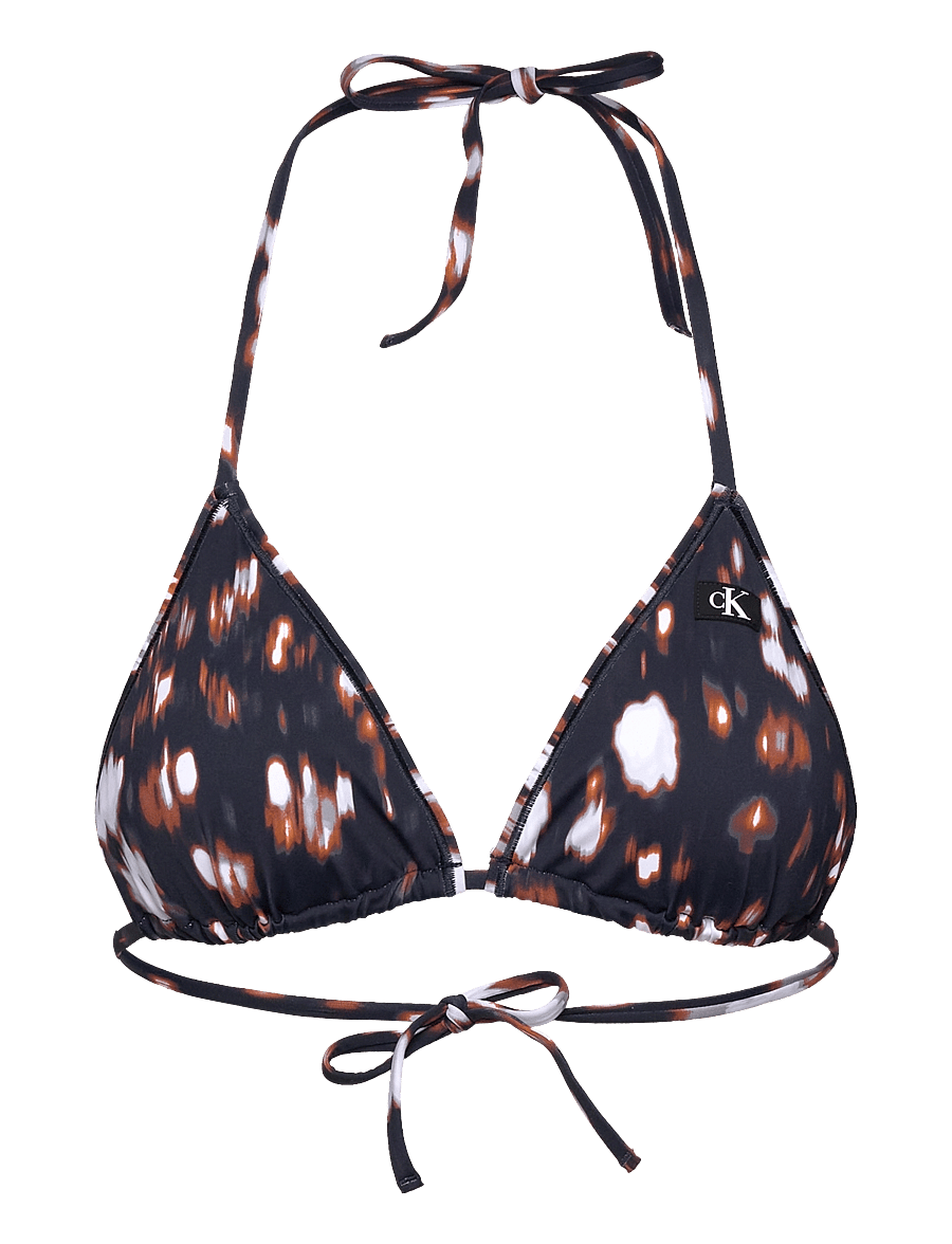 Calvin Klein - TRIANGLE-RP - dreieck-bikini-oberteile - glitched floral aop - 1