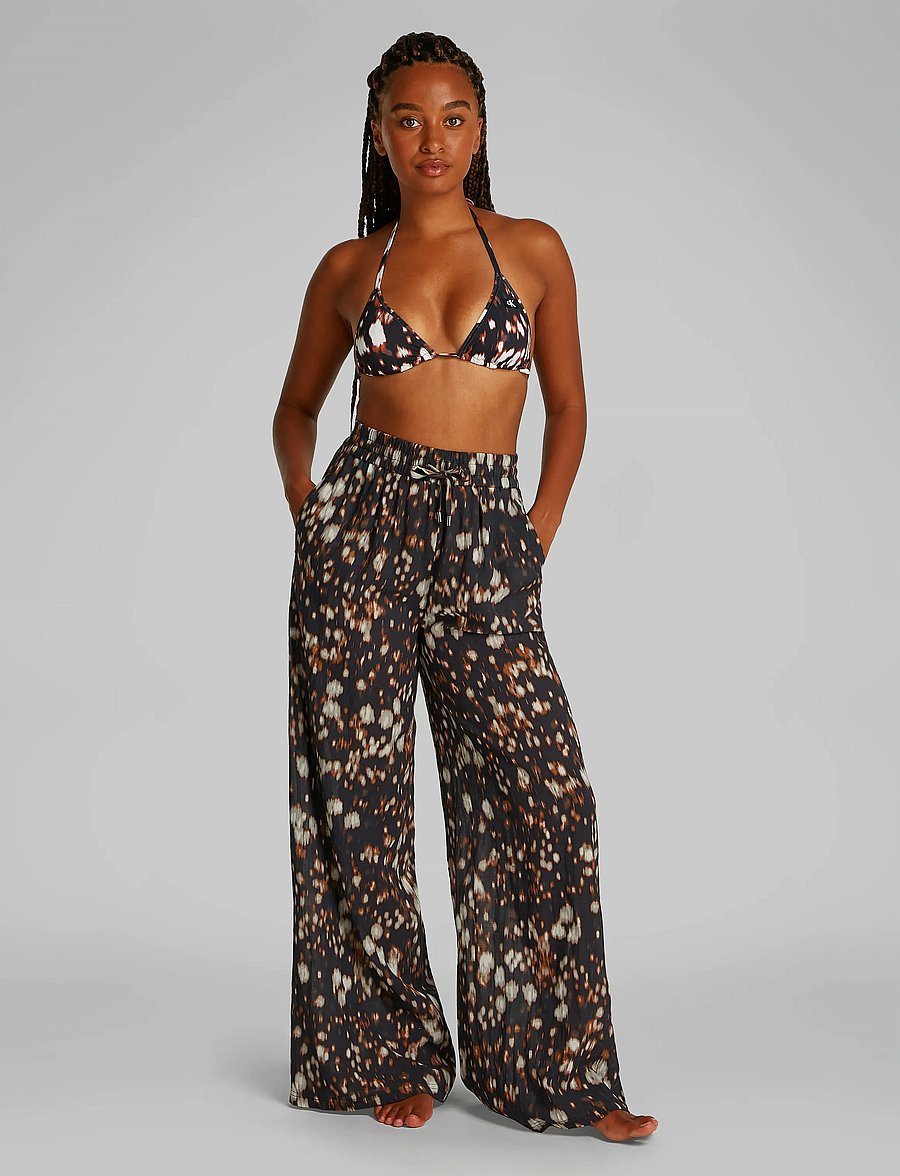 Calvin Klein - TRIANGLE-RP - dreieck-bikini-oberteile - glitched floral aop - 0