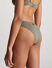 Calvin Klein - CHEEKY BIKINI - bikinio kelnaitės - dusty olive - 2
